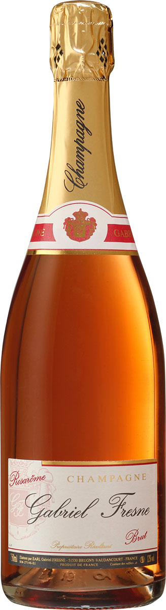 Rosarôme brut Champagne Fresne